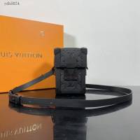 Lv路易威登2023專櫃新款Vertical Trunk迷你手袋 LV斜挎手機包 M82070 ydh5024