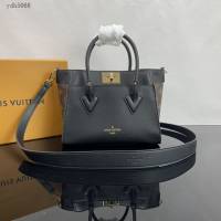 Lv路易威登2023專櫃新款On My Side小號手袋 LV老花經典款手提肩背女包 M57728 ydh5066