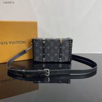 Lv路易威登2023專櫃新款Neo Wallet Trunk手袋 LV男士硬箱小盒子斜挎包 M20953 M20954 ydh5074