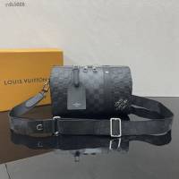 Lv路易威登2023專櫃新款City Keepall手袋 LV男士單肩斜挎包 N40452 ydh5086