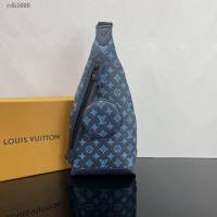 Lv路易威登2023專櫃新款Duo單肩包 LV男士單肩胸包挎包 M46562 ydh5090