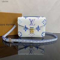 Lv路易威登2023專櫃新款Pochette Metis手袋 LV手提單肩斜挎女包 M23055 ydh5105