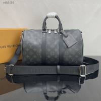 Lv路易威登2023專櫃新款Keepall Bandoulière35手袋 LV男士手提旅行袋 M46655 ydh5110