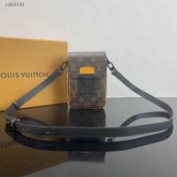 Lv路易威登2023專櫃新款S Lock Vertical迷你手袋 LV老花單肩斜挎手機包 M82535 ydh5141