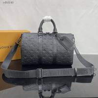 Lv路易威登2023專櫃新款Keepall Bandoulière35手袋 LV經典款假日旅行袋 M22765 ydh5145