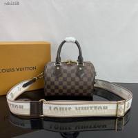Lv路易威登2023專櫃新款Speedy Bandoulière20手袋 LV棋盤格手提肩背女包 ydh5158