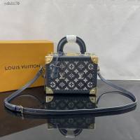 Lv路易威登2023專櫃新款Petite Valise硬質手袋 LV手提肩背包 M10201 ydh5170