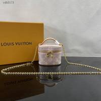 Lv路易威登2023專櫃新款Micro Vanity手袋 LV七夕節限定版本鏈條化妝包 M82527 ydh5173