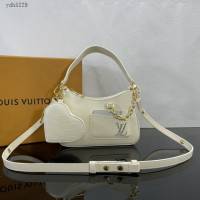 Lv路易威登2023專櫃新款Marellini手袋 LV Milky Way系列水波紋手提肩背包 M22941 ydh5229