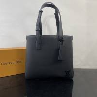 LV路易威登2023专柜新款M22481 Tote Aerogram公文手袋 男士商务简约Fastline手提包 ydh5451
