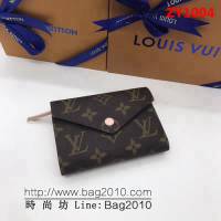 路易威登LV頂級原單M41939粉海外原單 Victorine錢夾 女士錢包 ZY1004