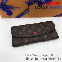 路易威登LV頂級原單 M60696大紅海外原單私貨代購級品質實物拍攝 女士錢包 ZY1065