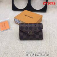 路易威登LV頂級原單 N61013 DamierEbene帆布Victorine錢夾 ZY1092