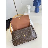 LV專櫃2023新款方盒包手提女包 M51147 路易威登中古款老花looping中號單肩腋下包 dn1073