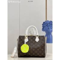 LV專櫃2023新款Speedy Bandoulière25手袋 M20754 路易威登老花手提肩背包 dn1109