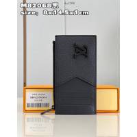 LV專櫃2023新款coin零錢名片夾 M82068黑 路易威登粒面牛皮男士卡包 dn1266