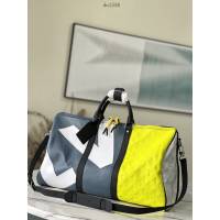 LV專櫃2023新款Keepall Bandoulière 50旅行袋 M59922 路易威登男女款旅行包 dn1336