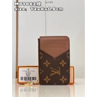 LV專櫃2023新款Romy名片夾 M81882老花棕 路易威登經典男女款零錢卡包 dn1460