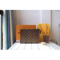 lv化妝包 26號盥洗袋 M47542 Monogram帆布化妝盒 lv老花收納袋  lvqb1729