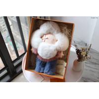 lv飾品 GI0445 VIVIENNE玩偶 長毛絨 lv配飾品  lvqb1741