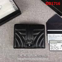 PRADA普拉達 專櫃最新爆款 頂級原單納帕牛皮 女士短夾 1MV204 DD1716