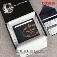 PRADA普拉達 專櫃最新款 最新摩登態度系列 男士卡片夾 2MC223 DD1818