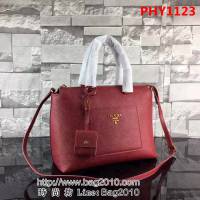 普拉達PRADA原單 2018早春最新款 官網同步 PRADA 1BA063-2 手提肩背包 PHY1123