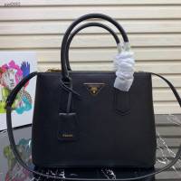 prada女包 普拉達專櫃最新爆款殺手包 1BA232 prada粗十字紋牛皮包 prada手提肩背女包  pyd2052