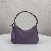 prada女包 普拉達2020專櫃最新款 女士尼龍單肩包 1NE515 Prada升級版HOBO手拎包 Prada腋下包  pyd2308