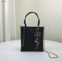 prada女包 普拉達新款手袋 1BA253 楊冪同款閃電水鑽 Prada鏈條小包 prada手提手拎女包  pyd2371
