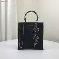prada女包 普拉達新款手袋 1BA253 楊冪同款閃電水鑽 Prada大號鏈條包 prada手提手拎女包  pyd2372