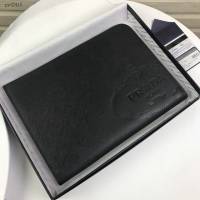 prada手包 普拉達2020最新款皮革手拿包 2VN003 Prada黑色男士手拿包  pyd2415