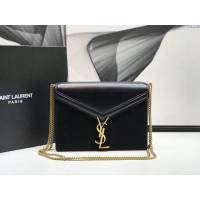 YSL爆款女士包包 聖羅蘭經典款CASSANDRA絨面革牛皮鏈條包 YSL肩背斜挎包 532750  jjh1056
