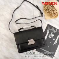 YSL聖羅蘭 專櫃最新同步 經典牙籤紋 手提前翻蓋肩背斜挎包 26819 YAS1026