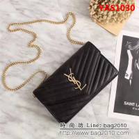 YSL聖羅蘭 爆款 魚子醬牛皮鏈條小包 可當手包用 26801 YAS1030