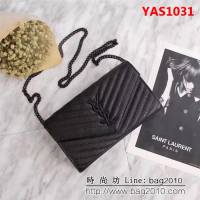 YSL聖羅蘭 爆款 魚子醬牛皮鏈條小包 可當手包用 26801 YAS1031
