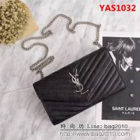 YSL聖羅蘭 爆款 魚子醬牛皮鏈條小包 可當手包用 26801 YAS1032