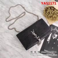 YSL聖羅蘭 專櫃品質 蜥蜴紋牛皮鏈條挎包 26814 YAS1171