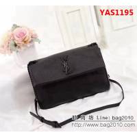 YSL聖羅蘭 海外原單 球紋配槍色五金單肩斜挎包 26802 YAS1195