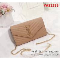 YSL聖羅蘭 火爆熱銷多功能款 球紋肩背鏈條包 可當手抓包 26593 YAS1255