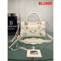 BALENCIAG巴黎世家 頂級原版皮 山羊皮 手提斜挎包  BL1000