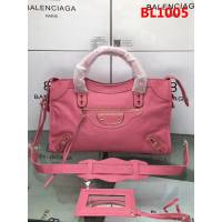 BALENCIAG巴黎世家 新款 小金釘 原版義大利進口山羊皮 手提單肩斜挎包  BL1005