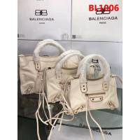 BALENCIAG巴黎世家 新款 小金釘 原版義大利進口山羊皮 手提單肩斜挎包  BL1006