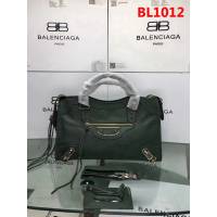 BALENCIAG巴黎世家 新款 小金釘 原版義大利進口山羊皮 手提單肩斜挎包  BL1012