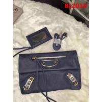 BALENCIAG巴黎世家 義大利進口山羊皮手抓包 原版品質 簡單時尚手包 配肩帶可斜挎  BL1018