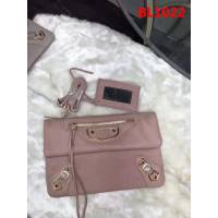 BALENCIAG巴黎世家 義大利進口山羊皮手抓包 原版品質 簡單時尚手包 配肩帶可斜挎  BL1022