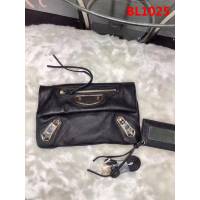 BALENCIAG巴黎世家 義大利進口山羊皮手抓包 原版品質 簡單時尚手包 配肩帶可斜挎  BL1025