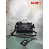 BALENCIAG巴黎世家 原單品質 經典代表作機車包 山羊皮黑錠款 可手提單肩斜跨  BL1040
