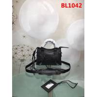 BALENCIAG巴黎世家 原單品質 經典代表作機車包 山羊皮黑錠款 可手提單肩斜跨  BL1042
