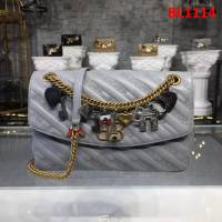 BALENCIAG巴黎世家 LOCK ROUND 18年早春 絎縫鏈條包 時尚百搭  BL1114
